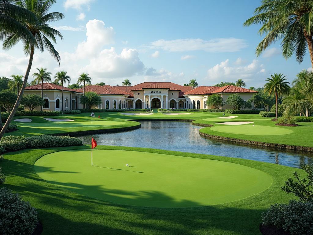 Vista de Bella Colina, Flórida - luxo e golfe championship