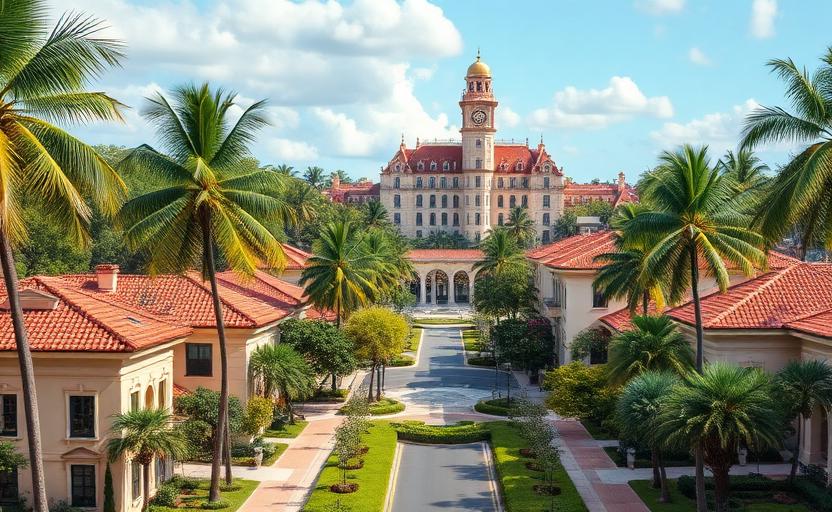 Imóveis em Coral Gables, Flórida - elegância mediterrânea. Conheça preços, vantagens e características desta região para brasileiros investirem.